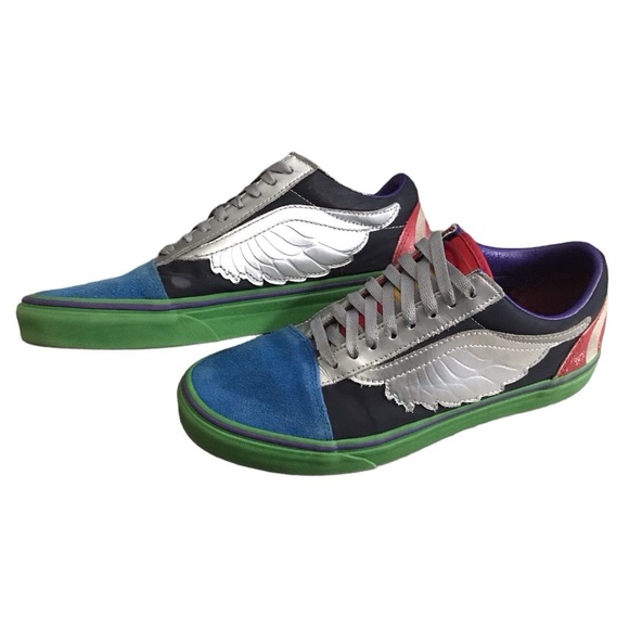 Pre-loved Vans off the Wall Men’s X Marvel old skool shoes Avengers - Picture 4 of 9